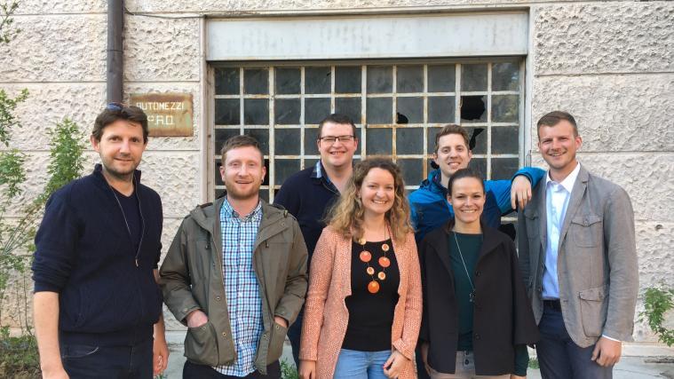 Foto: v.l.n.r.: Parteiobmann-Stellvertreter Zeno Christanell, Koordinator Hannes Götsch, Andreas Lutz, stellvertretende Landesjugendvorsitzende Sonja Plank, Thomas Stecher, Kathrin Theiner und Bezirksjugendreferent Vinschgau Matthias Tappeiner